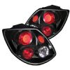 Toyota Matrix 2002-2005  Black Euro Style Tail Lights