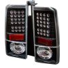 Scion XB 2003-2006  Black LED Tail Lights