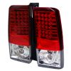 Scion XB 2003-2006  Red Clear LED Tail Lights