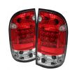 Toyota Tacoma 2001-2003  Red Clear LED Tail Lights