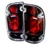 Toyota Tacoma 1995-2000  Black Euro Style Tail Lights