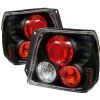 Toyota Tercel 1995-2000  Black Euro Style Tail Lights