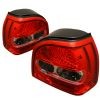 Volkswagen Golf 1993-1998  Red Clear LED Tail Lights