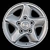 Dodge Ram 1996-2001 16x7 Silver Factory Replacement Wheels