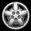 Dodge Neon 1997-1999 14x6 White Factory Replacement Wheels