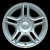 Dodge Dakota 1998-2004 17x9 Silver Factory Replacement Wheels