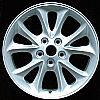 Chrysler 300m 1999-2001 17x7 Bright Silver Factory Replacement Wheels