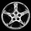 Dodge Stratus 2001-2002 17x16.5 Chrome Factory Replacement Wheels