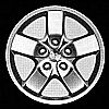 Dodge Caravan 2003-2007 16x6.5 Bright Silver Factory Replacement Wheels