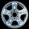 Ford Expedition 2005-2006 17x7.5 Chrome Factory Replacement Wheels
