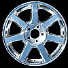 Cadillac Cts 2004-2005 17x7.5 Polished Factory Replacement Wheels