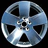 Chevrolet Malibu 2006-2007 16x6.5 Silver Factory Replacement Wheels