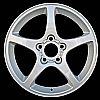 Chevrolet Corvette 2000-2004 18x9.5 Silver Factory Replacement Wheels