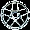 Chevrolet Corvette 2001-2002 17x9.5 Silver Factory Replacement Wheels