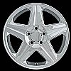 Chevrolet Impala 2004-2005 17x6.5 Silver Factory Replacement Wheels