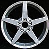 Chevrolet Corvette 2005-2007 18x8.5 Silver Factory Replacement Wheels