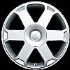 Audi S4 2000-2002 17x7.5 Silver Factory Replacement Wheels