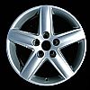 Audi A4 2002-2006 17x7.5 Bright Silver Factory Replacement Wheels