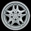 Bmw 3 Series 1995-2002 16x7 Silver Factory Replacement Wheels