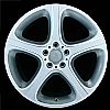 Bmw X5 2001-2006 20x9.5 Bright Silver Factory Replacement Wheels