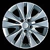 Bmw 5 Series 2004-2006 17x7.5 Silver Factory Replacement Wheels