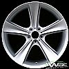 Bmw 7 Series 2002-2005 21x9 Silver Factory Replacement Wheels