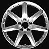 Mercedes Benz C Class 2002-2004 17x7.5 Hyper Silver Factory Replacement Wheel