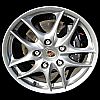 Porsche Boxster 2003-2004 17x8.5 Silver Factory Replacement Wheels