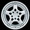 Porsche 911 2005-2008 19x8 Silver Factory Replacement Wheels