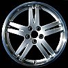 Volkswagen Beetle 2003-2005 17x7 Silver Factory Replacement Wheels