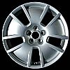 Volkswagen Beetle 2002-2005 17x7 Silver Factory Replacement Wheels