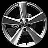 Volkswagen Beetle 2006-2008 17x7 Silver Factory Replacement Wheels