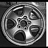 Ford Taurus 2004-2005 16x6 Silver Factory Replacement Wheels