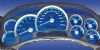 Gmc Yukon 2003-2005  120 Mph No Trans Aqua Edition Gauges With White Numbers