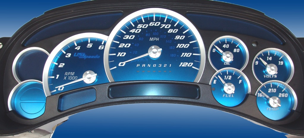 2007 chevy tahoe odometer cluster