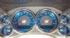 Gmc Sierra 2007-2009 Hd 120 Mph, Diesel Aqua Edition Gauges With White Numbers