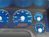 Dodge Ram 2002-2005 1500, 2500 120 Mph, 7000 Tach, Gas Aqua Edition Gauges With White Numbers