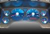 Dodge Ram 2006-2006 2500, 3500 120 Mph, 5000 Tach, Diesel Aqua Edition Gauges With White Numbers