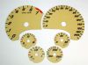 Chevrolet Corvette 2005-2009  Tan / White Night Performance Dash Gauges