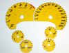 Chevrolet Corvette 2005-2009  Yellow / White Night Performance Dash Gauges