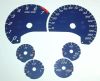 Chevrolet Corvette 2005-2009  Blue / White Night Performance Dash Gauges