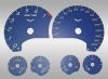 Chevrolet Corvette 2005-2009  Blue / White Night Performance Dash Gauges