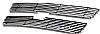 Chevrolet Trailblazer Lt 2006-2009 Polished Main Upper Stainless Steel Billet Grille