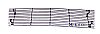 Gmc S-15 Pickup  1982-1990 Polished Main Upper Stainless Steel Billet Grille