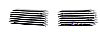 Chevrolet Silverado 1500 1999-2002 Polished Tow Hook Aluminum Billet Grille