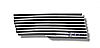 Chevrolet Kodiak  2003-2009 Polished Side Vent Aluminum Billet Grille