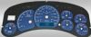 Chevrolet Silverado 1999-2002 Hd Blue / Blue Night Performance Dash Gauges