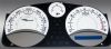 Chevrolet Cobalt 2005-2009 Base And Ls White / Blue Night Performance Dash Gauges