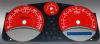 Chevrolet Cobalt 2005-2009 Base And Ls Red / Blue Night Performance Dash Gauges