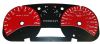 Chevrolet Colorado 2004-2009  Red / White Night Performance Dash Gauges